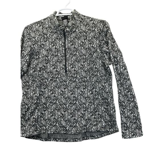 Spider Active Women’s Black And White Cozy Fleece 1/2 Zip SZ. XXL - Picture 2 of 16